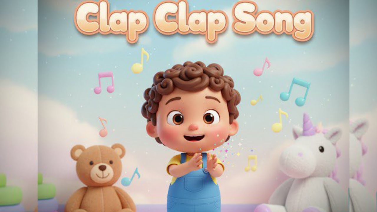 Clap Clap Your Hands | Action Rhyme for Kids | KinoMeloKids | Fun ...