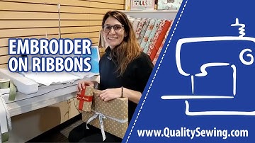 How Do I Embroider on Ribbon?
