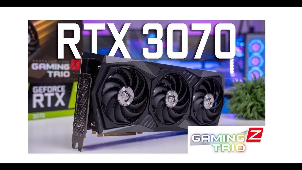 Unboxing MSI RTX 3070 Gaming Z TRIO + Teste Superposition - YouTube