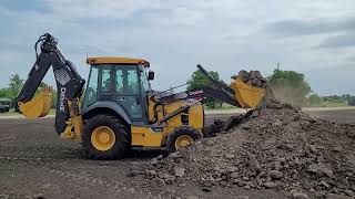 John Deere Tech Summit - Electric Backhoe Demo