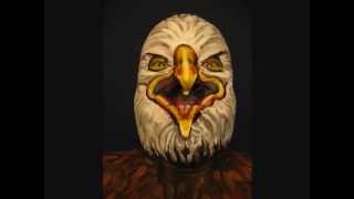 Bald Eagle James Kuhn. Face Paint In Motion