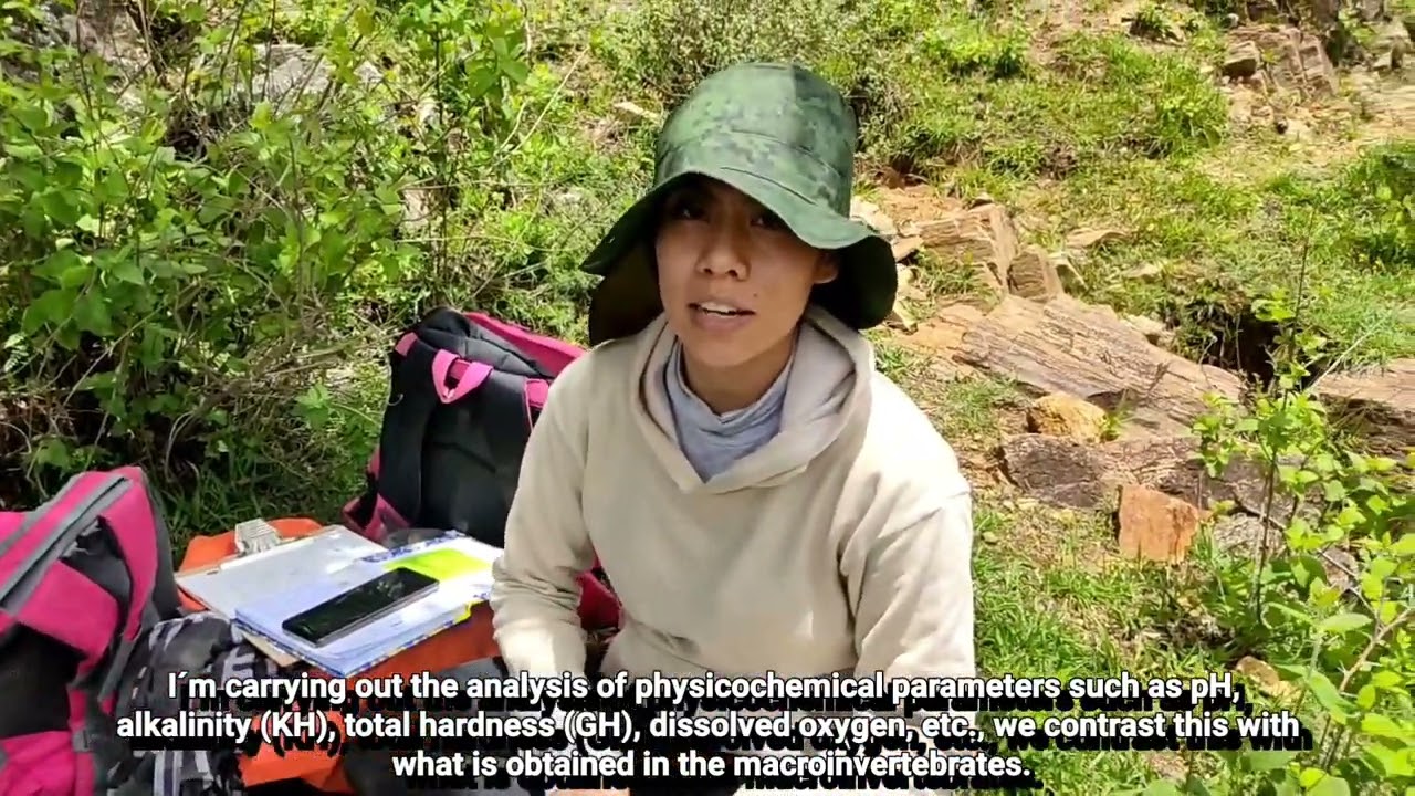 Aquatic macroinvertebrates and water reservoirs in the habitat of Profundulus oaxacae 🐟🌱