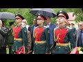 Открытие памятника генерал-полковнику Игорю Сергуну на Аллее Героев МВОКУ