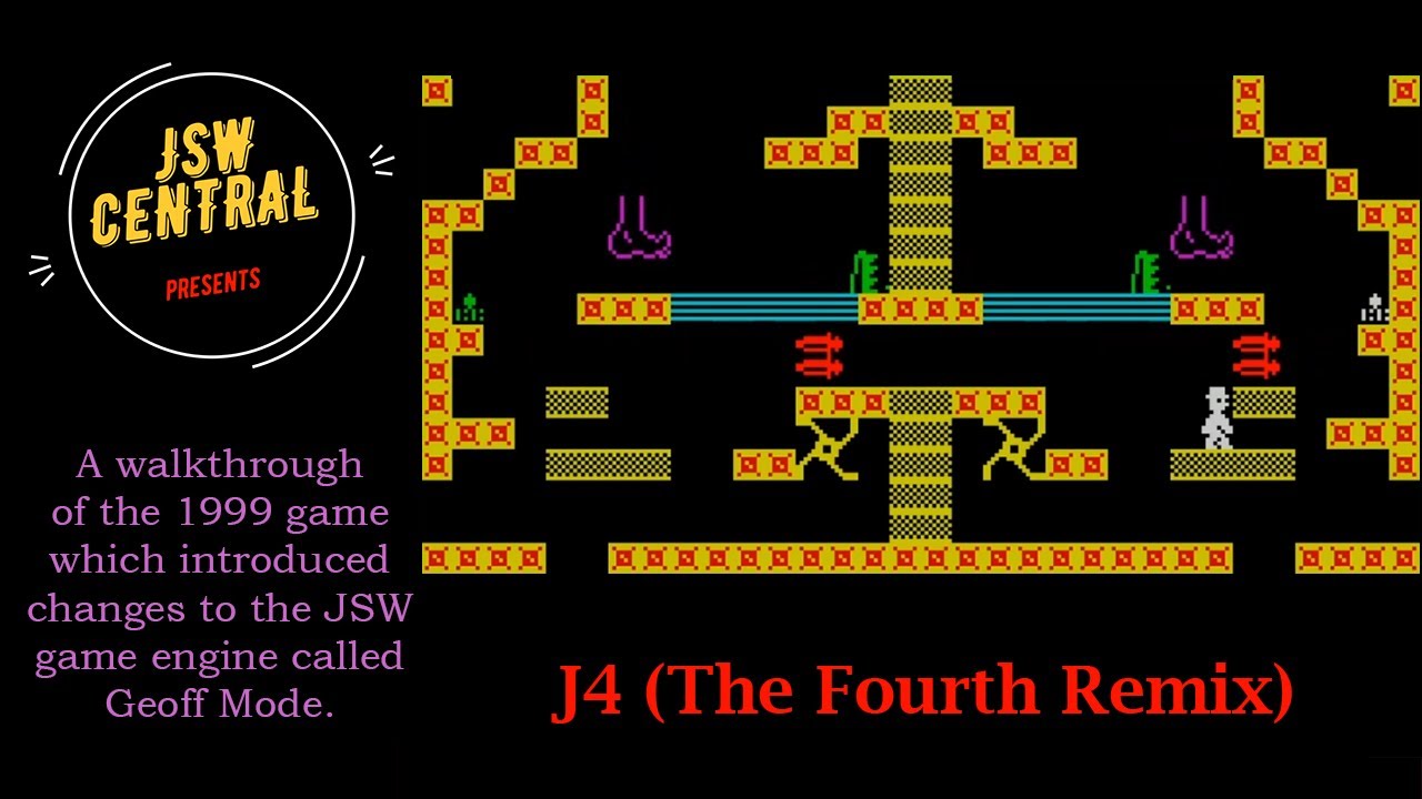 J4 (The Fourth Remix) walkthrough | ZX Spectrum | JSWCL-109 - YouTube