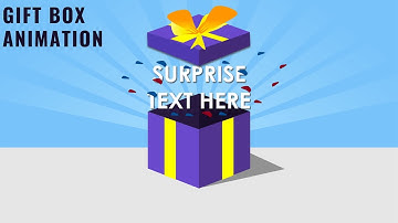 Gift Box Animation in PowerPoint