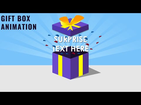 Video: Comic birthday greetings with the presentation of gifts