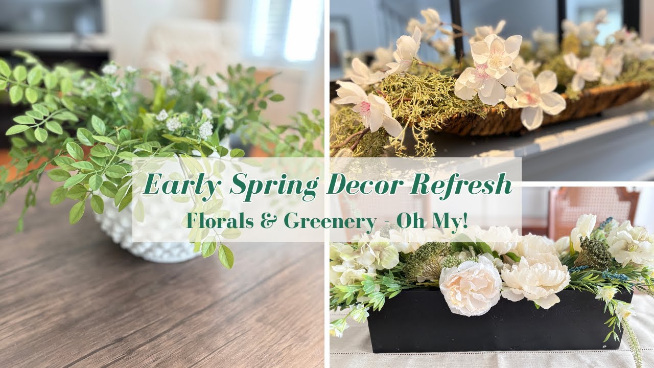 🌸 Fresh & Easy Spring Decorating Ideas | Early Spring Home Refresh & Cozy Decor Tips! 🌿✨