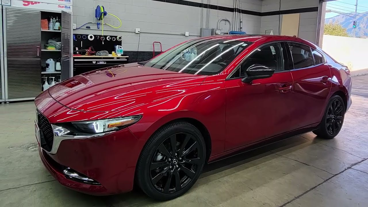 2021 Mazda 3 Paint Protection Film and Ceramic Coated (SunTek Reaction