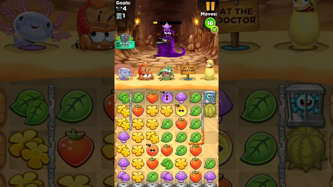 Best Fiends level 84 no boosters