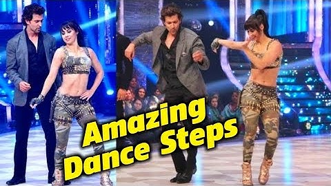 Hrithik Roshan and Lauren Did Amazing Dance On Senorita Song Live | Amazing Steps