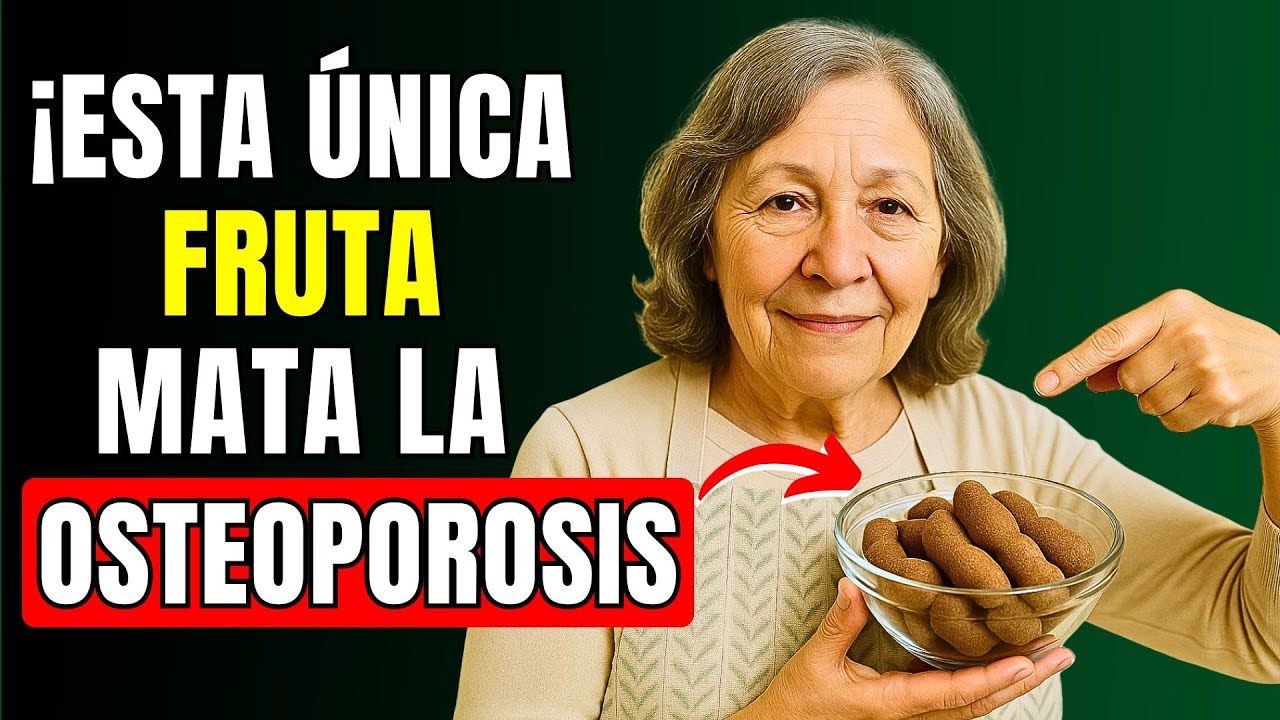 Combate la OSTEOPOROSIS: ¡Esta FRUTA Tiene Más CALCIO que la LECHE!