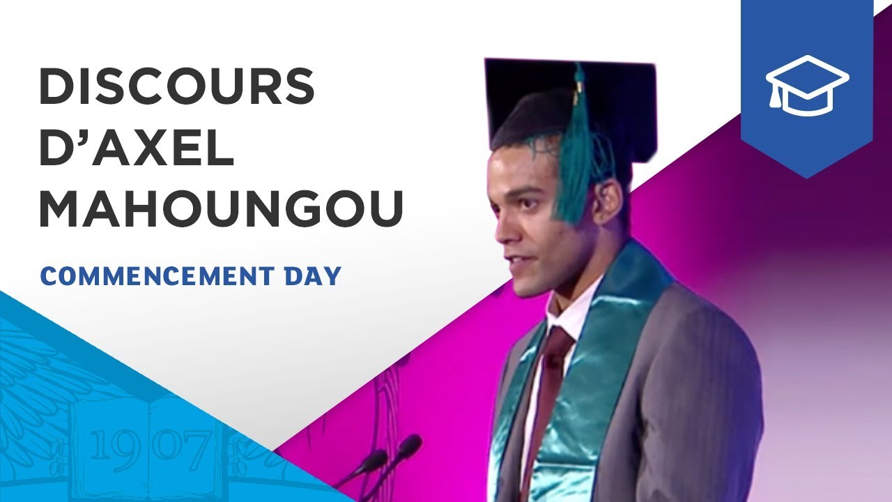 Gratuit Images Discours D Axel Mahoungou Diplome Du Programme Grande Ecole actualisé salutations