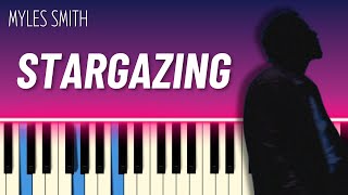 Stargazing (EASY PIANO TUTORIAL) - Myles Smith