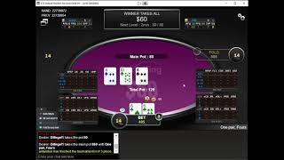playing Jackpot SNG on WPN and using SpinnGo Pro HUD