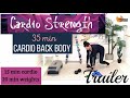 35 min Step Aerobics Cardio and Posterior Chain Weights - BARLATES Cardio Strength Back Body TRAILER
