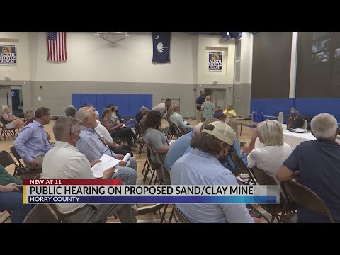 SC DHEC holds public hearing about proposed Edge Road Mine