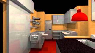 Culinary Design And Fixture Kitchen Animation