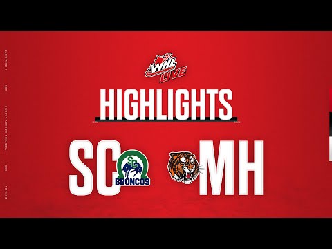 Swift Current Broncos at Medicine Hat Tigers 3/16 | WHL Highlights 2023-24