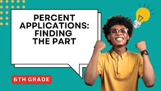 Percent Applications: Finding the Part Guided Notes for 6th Grade Math