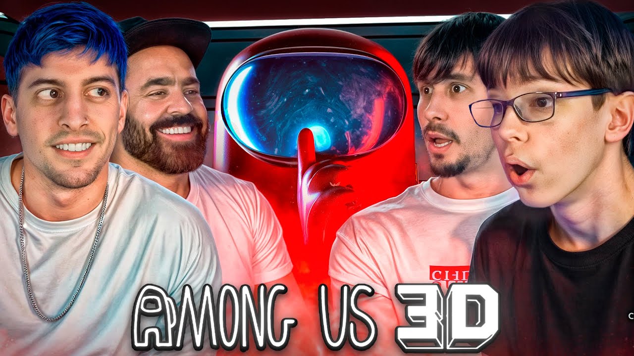THIAGO JUEGA AMONG US 3D EN FAMILIA