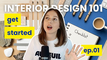 Cursus Interieurontwerp 101 | Hoe u uw huis vanaf nul kunt ontwerpen (beginnersgids) aflevering 01
