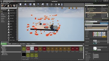 UE4 Niagara Distance test II