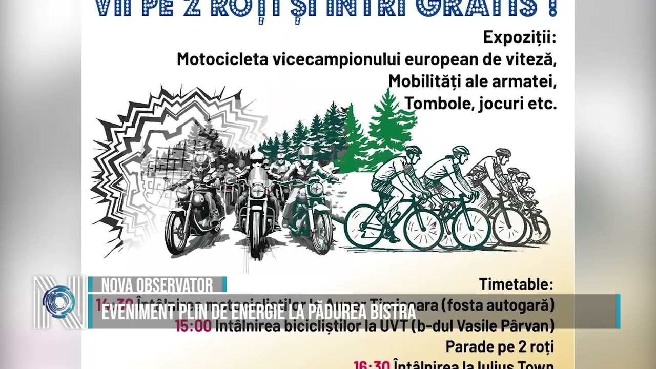 Eveniment plin de energie la Pădurea Bistra