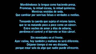 AJ - Días de odio (lyrics)