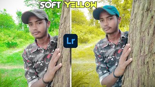 Soft Yellow Lightroom Photo Editing🔥| Amit Editz screenshot 4