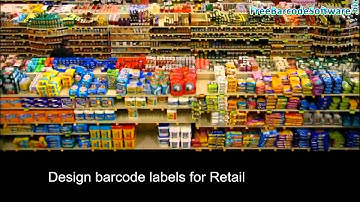 Generate barcode label for different type of industries