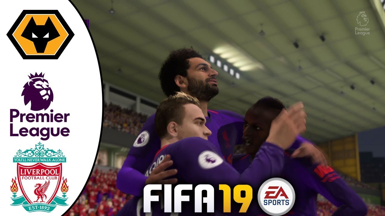 FIFA 19 Wolves Vs Liverpool FC | Premier League 2018/19 | PS4 Full Match