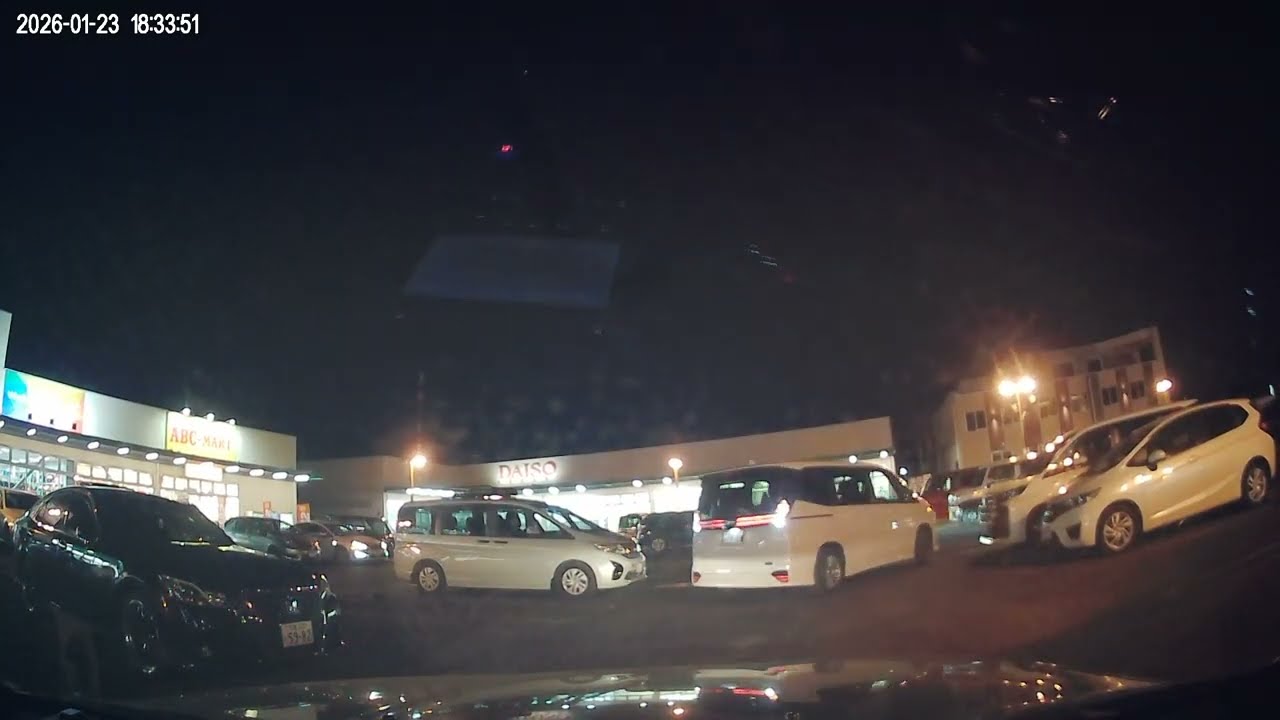 ドラレコ　2026.01.23　18:35　モールプラザ