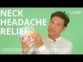 Cervicogenic Headache Relief - Neck trigger point work, stretches & exercises for head pain