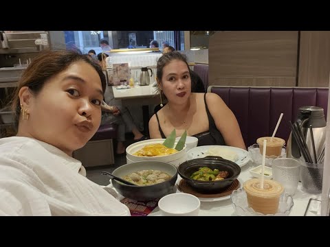 Sunday off // breakfast @Delifrance Restaurant //Dinner Chinese Restaurant