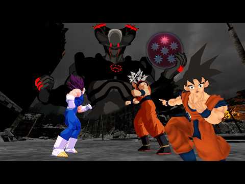 GOKU, VEGETA, AND ÑOKU FACE A MULTIVERSAL ENEMY | DRAGONBALL VRCHAT