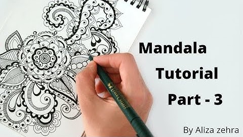 Mandala art tutorial (part- 3)