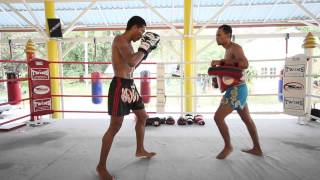 jab-mid kick-mid knee 2