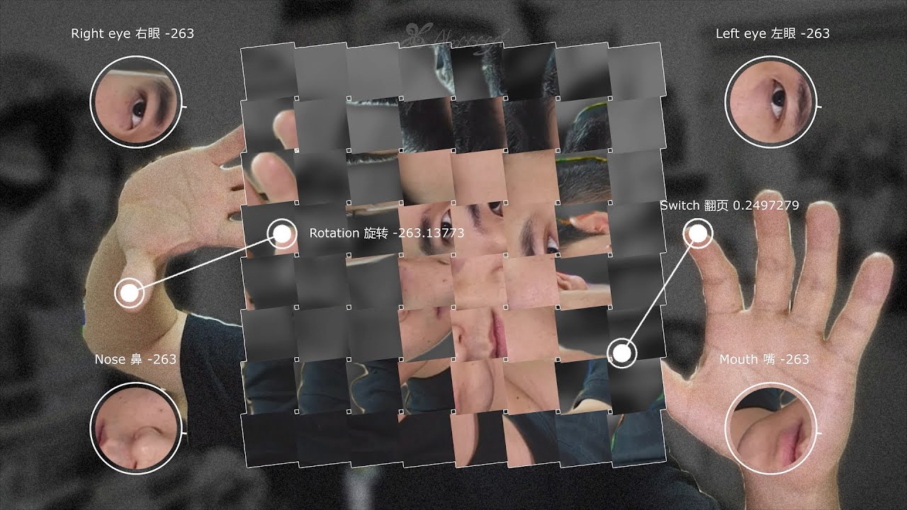 Deconstructing and twisting myself with my hands #3 | Touchdesigner ...