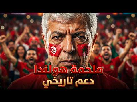 تونس تتزين بأعلام المغرب! 🇹🇳🇲🇦 دعم تونسي تاريخي قبل ملحمة هولندا في مونديال 2026 🚨