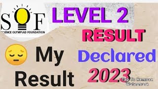 SOF NSO/IMO level 2 result declared 2023 |SOF olympiad level 2 result declared 2023 | My result screenshot 5