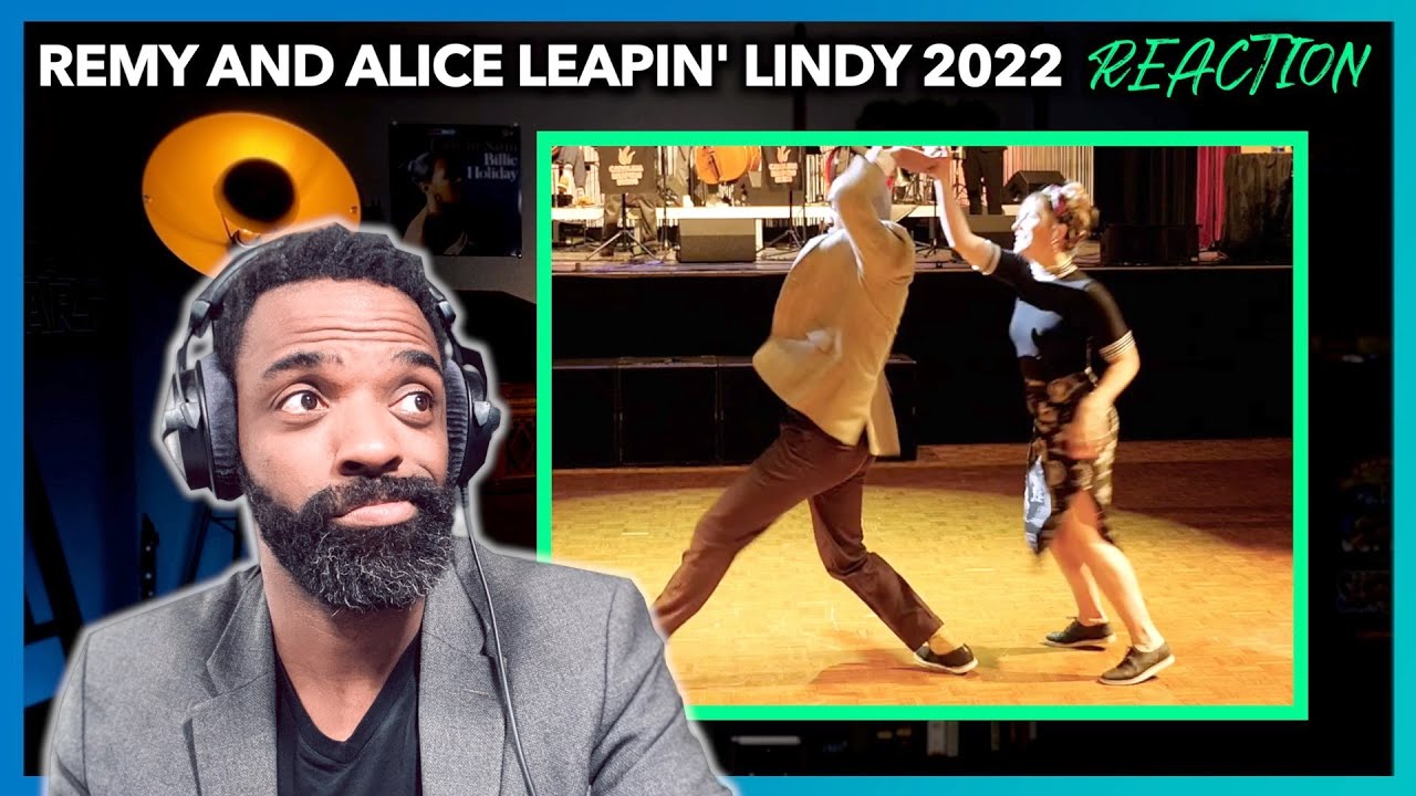 Leapin' Lindy 2022 Show Alice & Remy Reaction | Lindy Hop and Swing Dance
