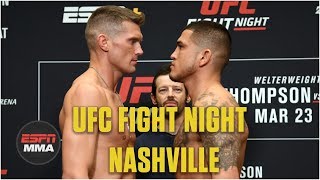 Ufc Fight Night Stephen Thompson Vs. Anthony Pettis Predictions Espn Mma