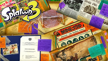 Splatoon 3 all sunken scrolls | Splatoon 3