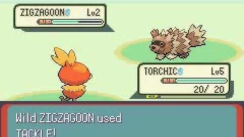 Pokemon Emerald Walkthrough No Commentary Part 1 - First Battle