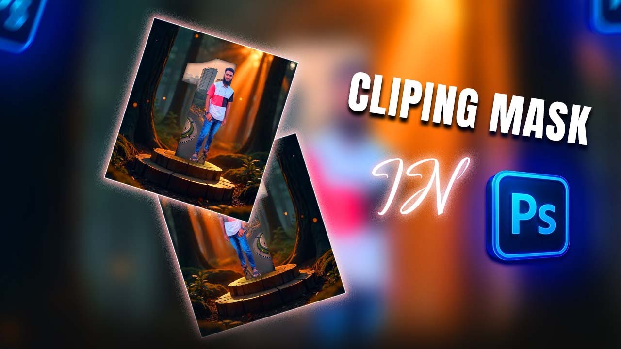 Clipping Mask in Photoshop | Easy Tutorial