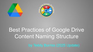 Best Practices of Google Drive Content Naming Structures - 2025 Update