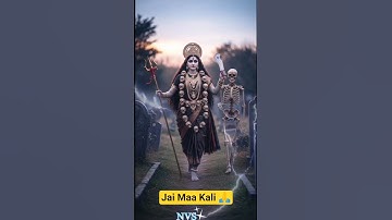 🔥 Maa Kali Walking With a Skeleton | Divine Power Revealed 🙏 #shorts #ytshots #nanditaviralshorts