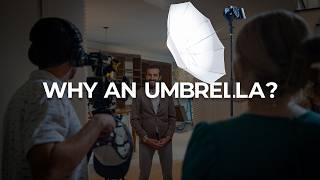 Why I Still Use Umbrellas for Professional Interview Lighting