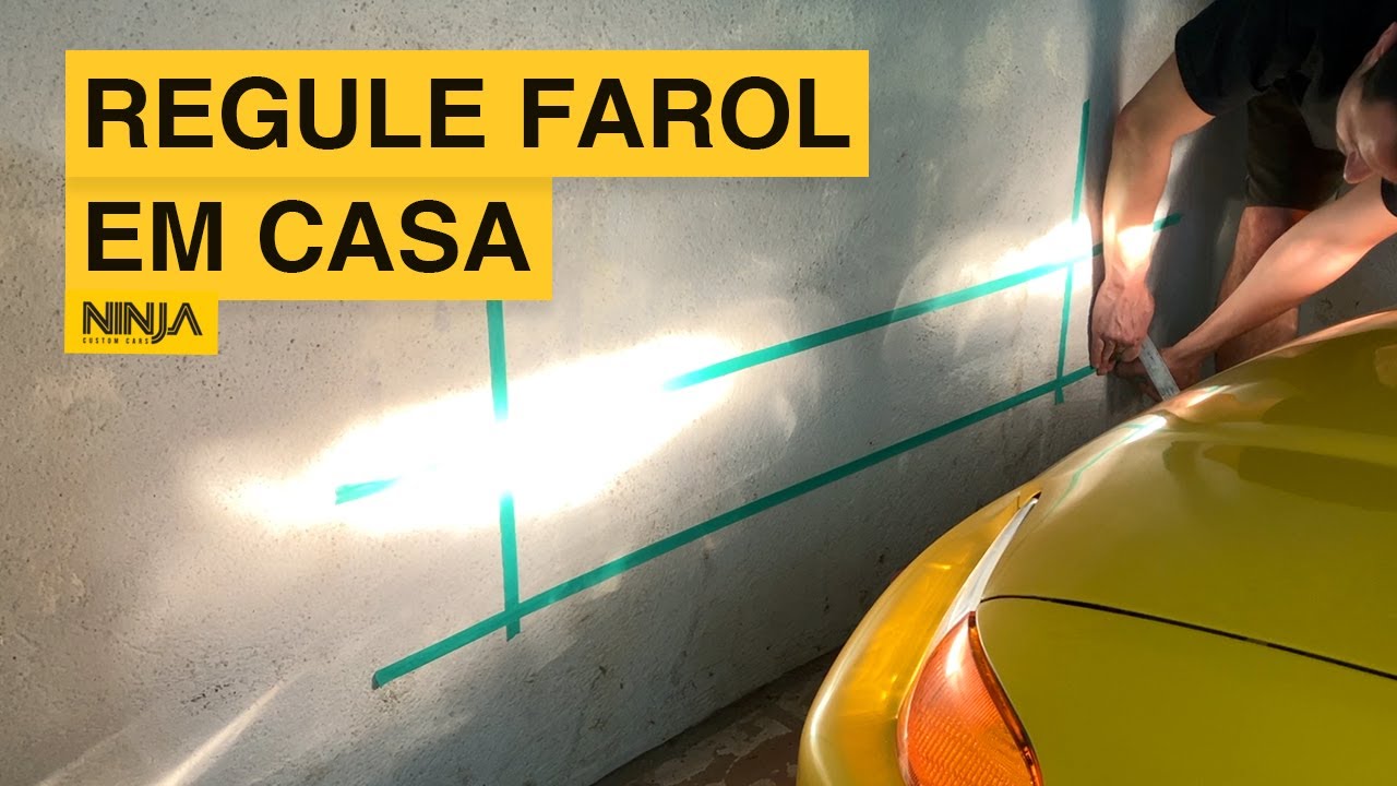 COMO REGULAR O FAROL EM CASA
