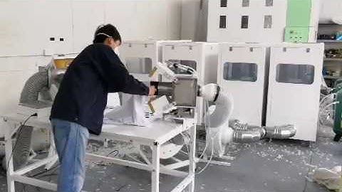 Automatic Goose Duck down feather pillow filling machine with weighing system